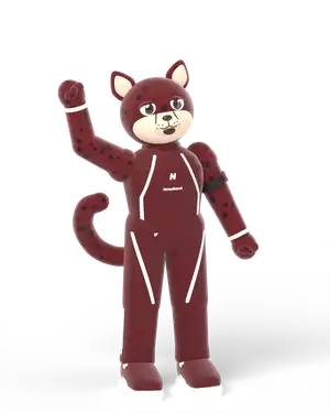 Nova, maskot cheetah Nova-Band